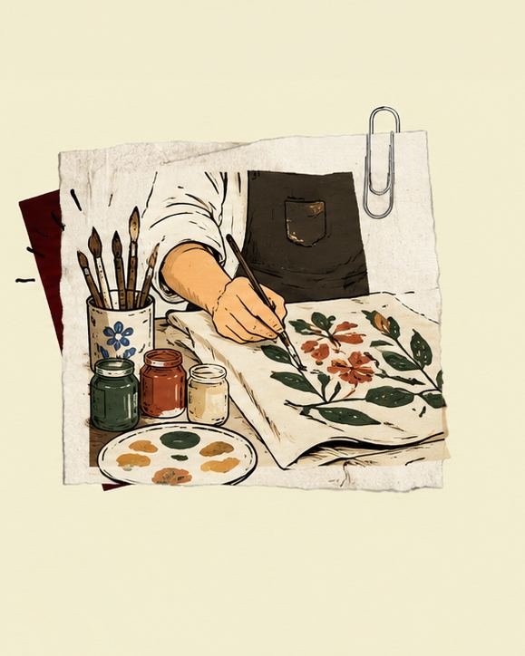 Hand Painting on Textiles